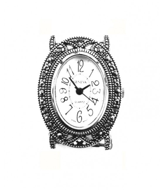 Ladies Designer Watches Elegant Marcasite Bracelet Watch - Styles 9-13  Style # 13