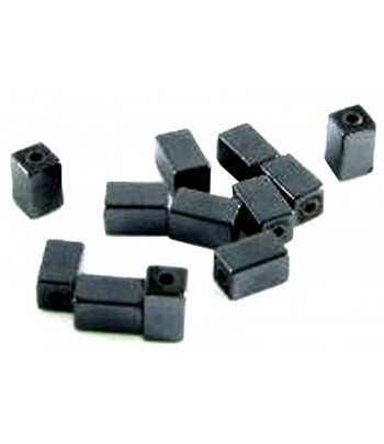5x3mm Hematite Blocks -...