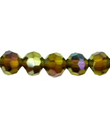 Med Smoked Topaz Faceted...
