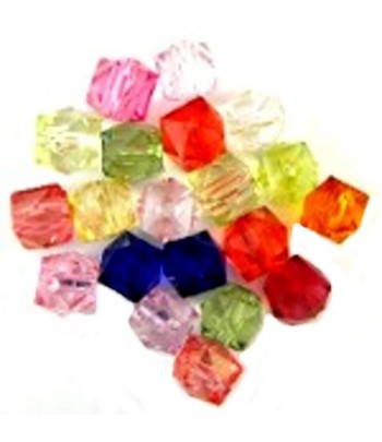 12mm Acrylics  Faceted Cube...