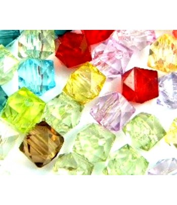 12mm Faceted Acrylic Square...