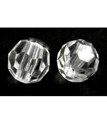 8mm Crystal Acrylic Faceted...