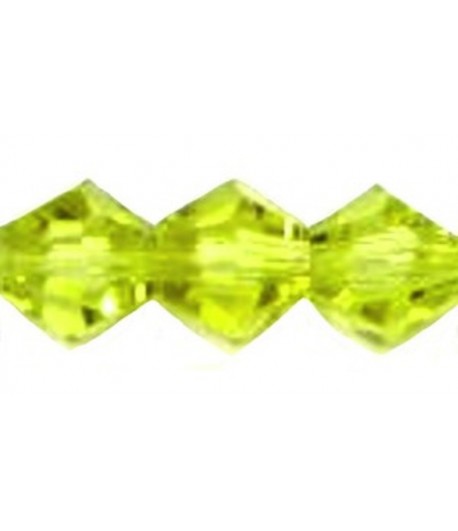 4mm or 6mm Lime Faceted...