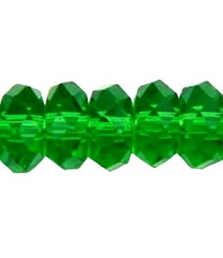 8x4mm Green Faceted...
