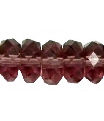 8x4mm Med Purple Faceted...