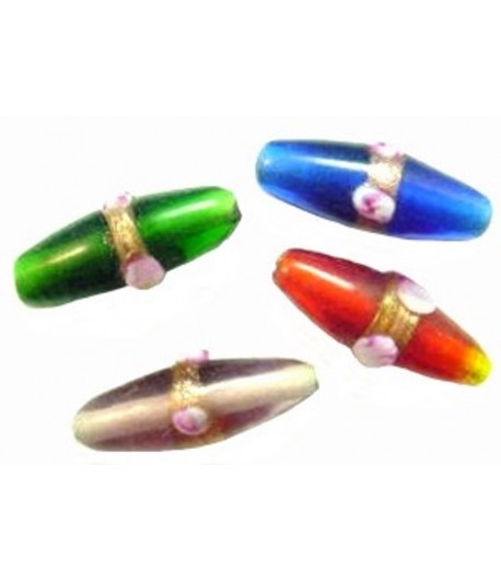 24x9mm Oval Glass w/Band...