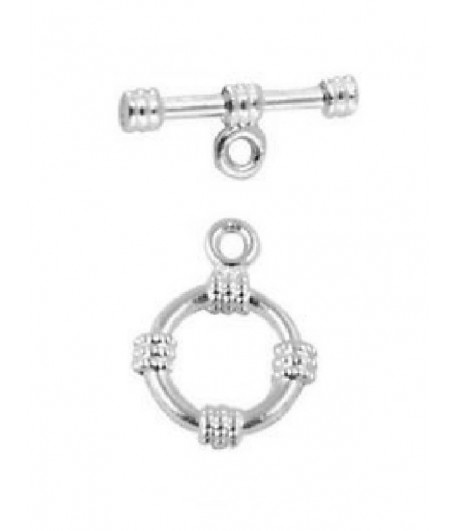 9mm Round Toggle Clasp -...