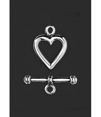 10mm ID Heart Toggle Clasp...