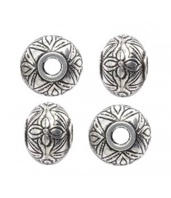 15x12mm Round Patterned...
