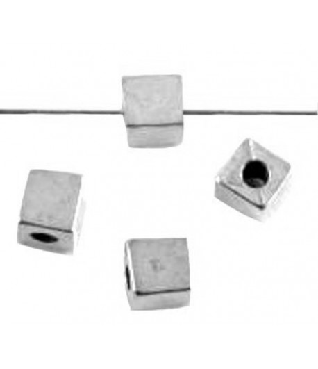 4mm Metalized Cubes - Qty 100