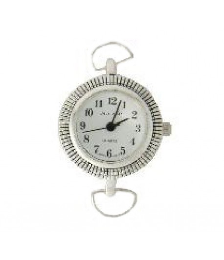 L-135 Size 1 inch Silver Watch Face for Beading